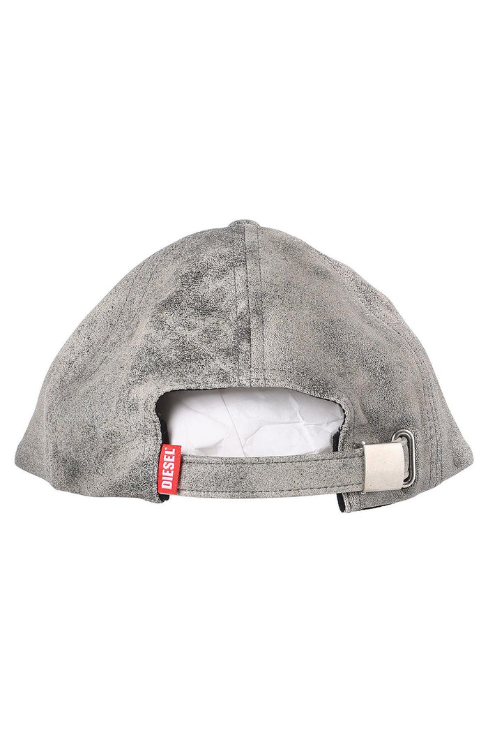 DIESEL COLAV Black Cotton Logo Baseball Cap Unisex