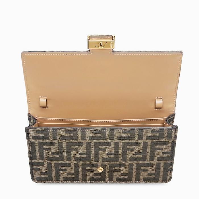 FENDI Baguette Chain Wallet Shoulder Bag 8M0498A98PF0A6E B