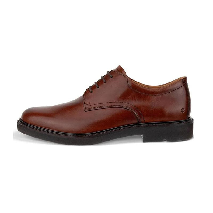 ecco Brown Leather Oxford Dress Shoes for Men