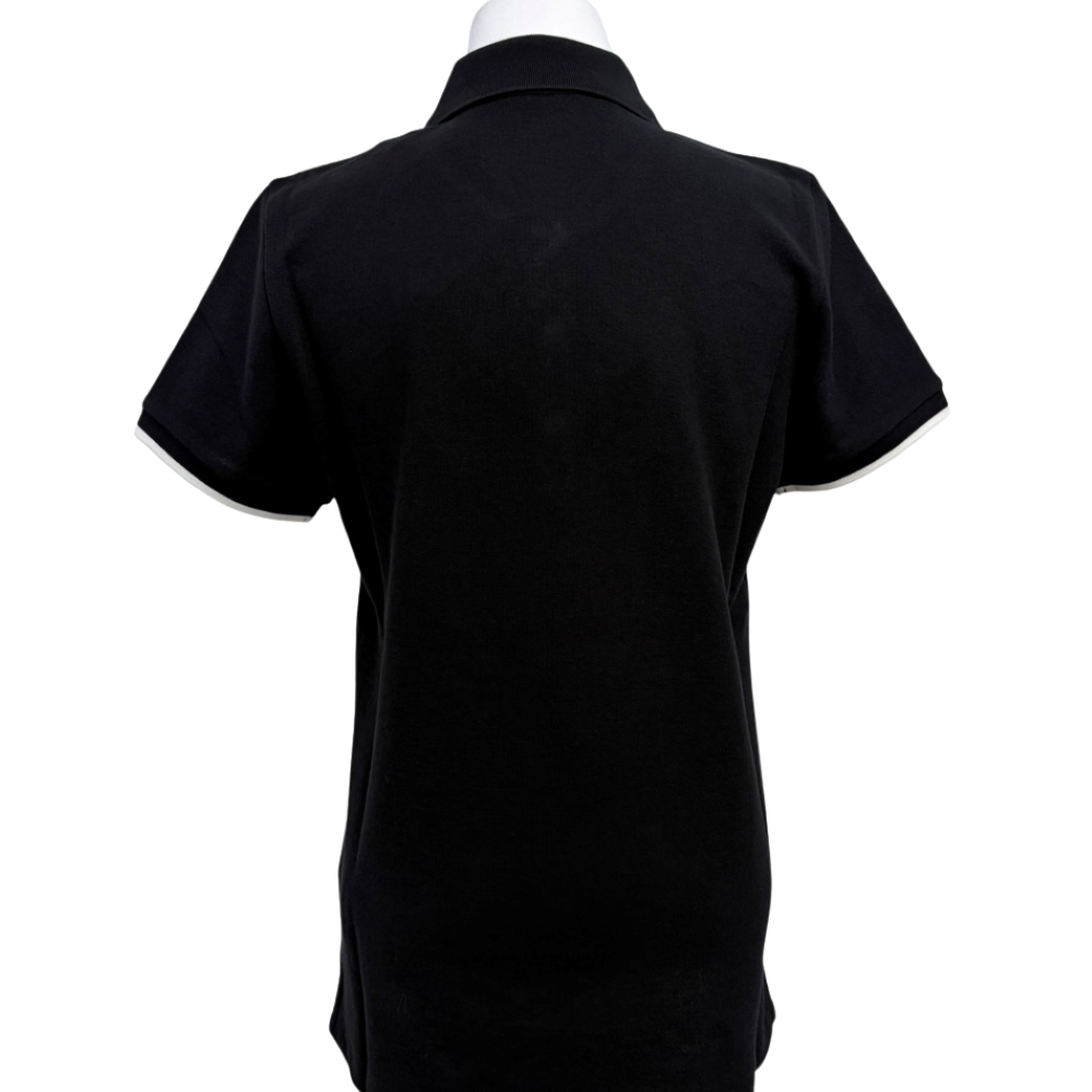 Moncler Women’s Logo Patch Cotton Piqué Polo Shirt
