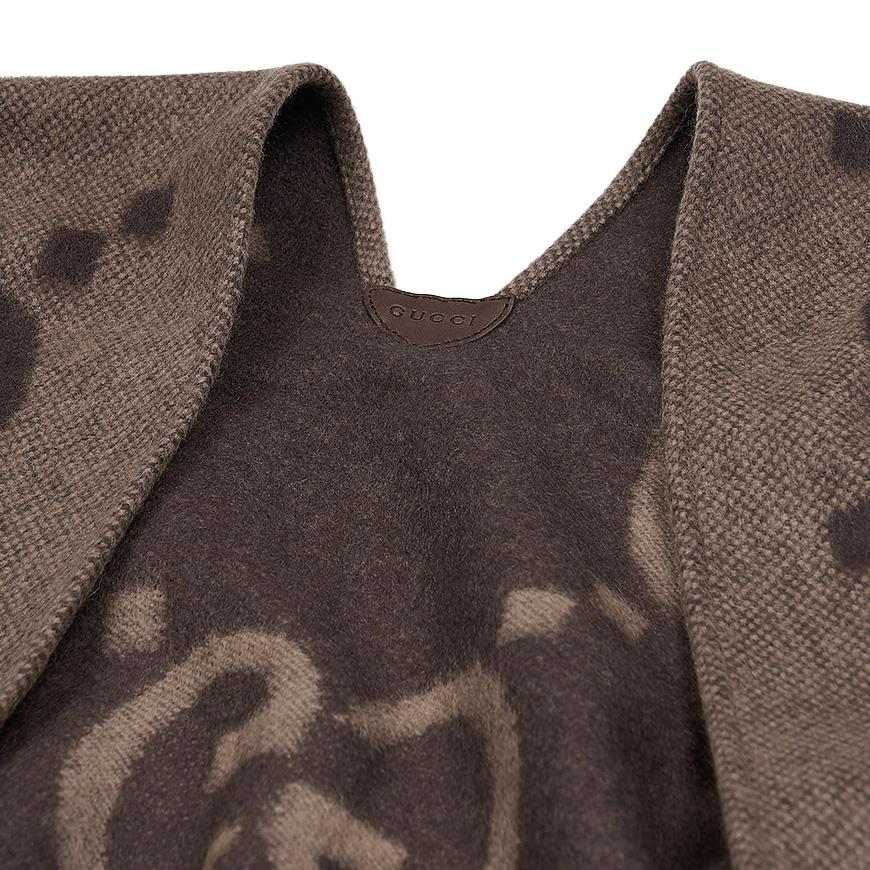 GUCCI Reversible Jumbo GG Cashmere T-Shirt Women’s