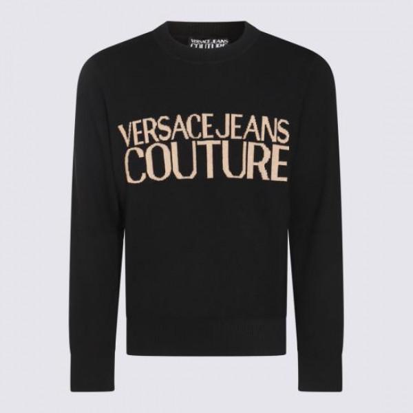 Versace Couture Logo Crewneck Sweater for Men 77GAFM01 CMH80 G89