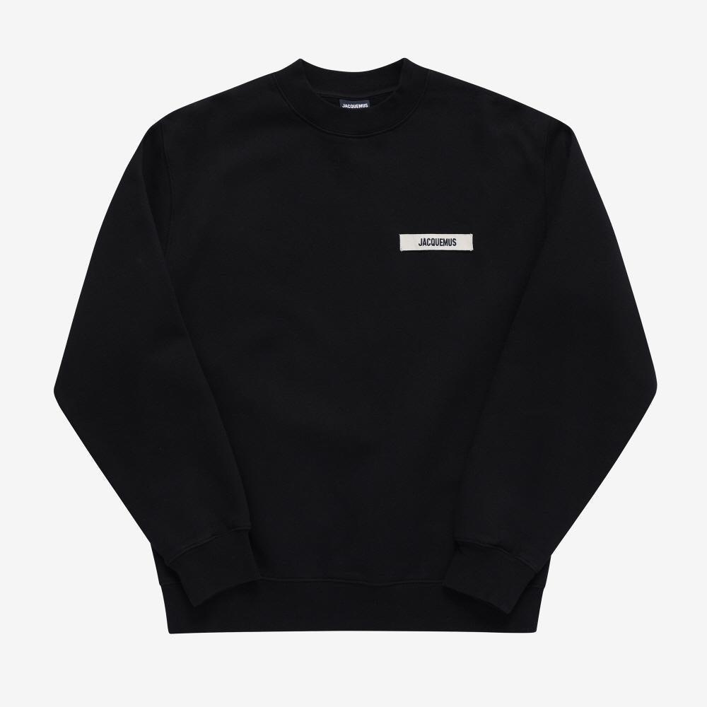 JACQUEMUS Unisex Black Sweatshirt SSM00206 AJ00126