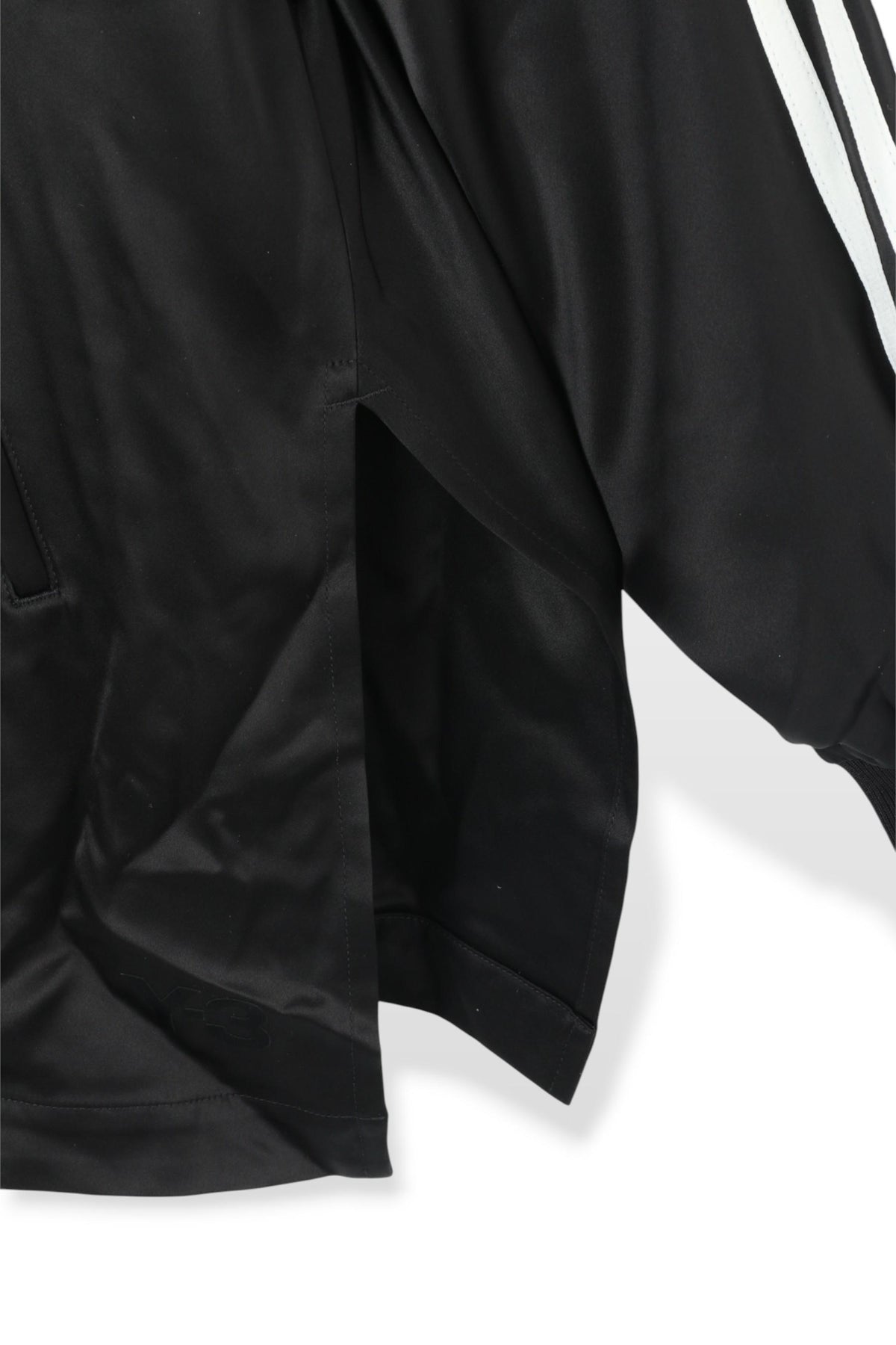 Y-3 Tech Silk Zip Hooded Jacket Black