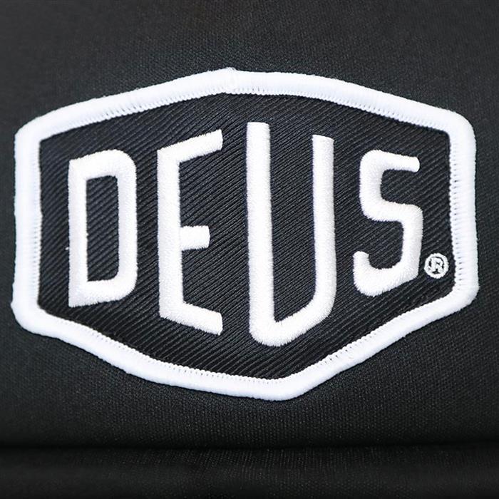 Deus Ex Machina Baylands Trucker Mesh Cap Black
