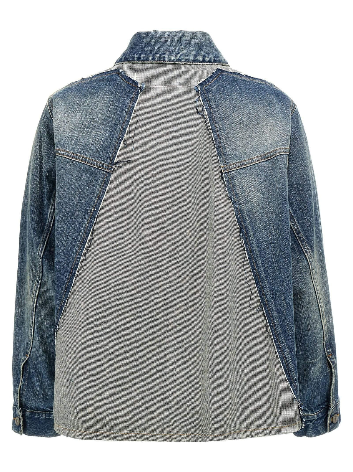 Maison Margiela Blue Denim Trucker Jacket Women’s
