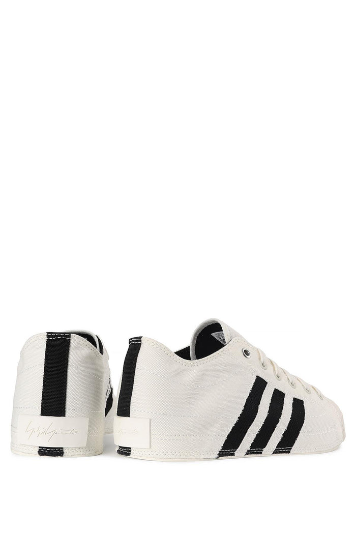 Y-3 Off White Core Black Nizza Lo Low-Top Sneakers Unisex