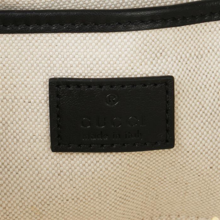 GUCCI Blondie Mini Leather Shoulder Bag Black