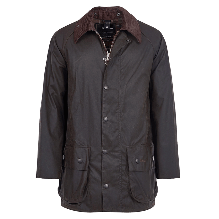 Barbour Men’s Classic Beaufort Wax Jacket Olive