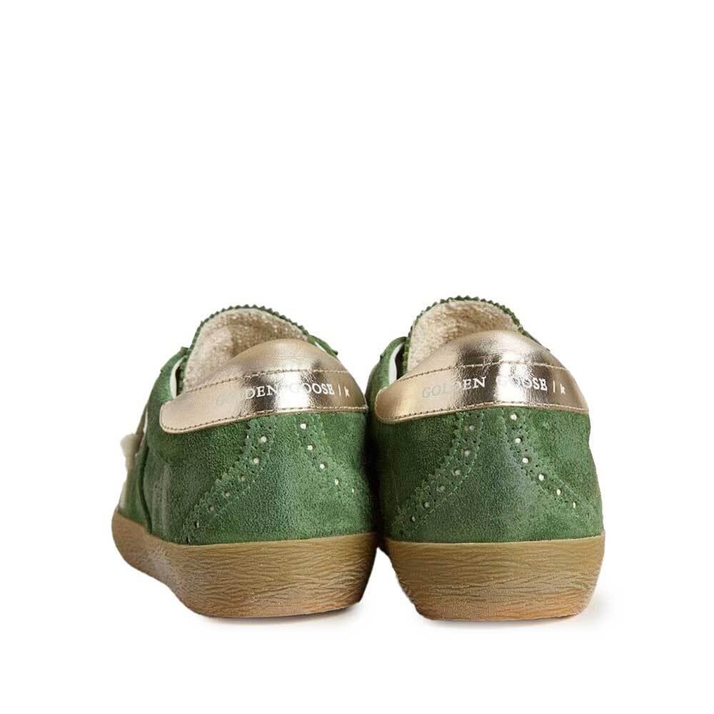 GOLDEN GOOSE White Green Star Leather Low-Top Sneakers Wo GWF00906 F007260 35927
