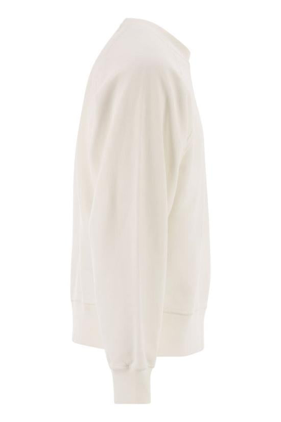 STONE ISLAND White Long Sleeve Sweatshirt K2S156100022 S0A20 V0001