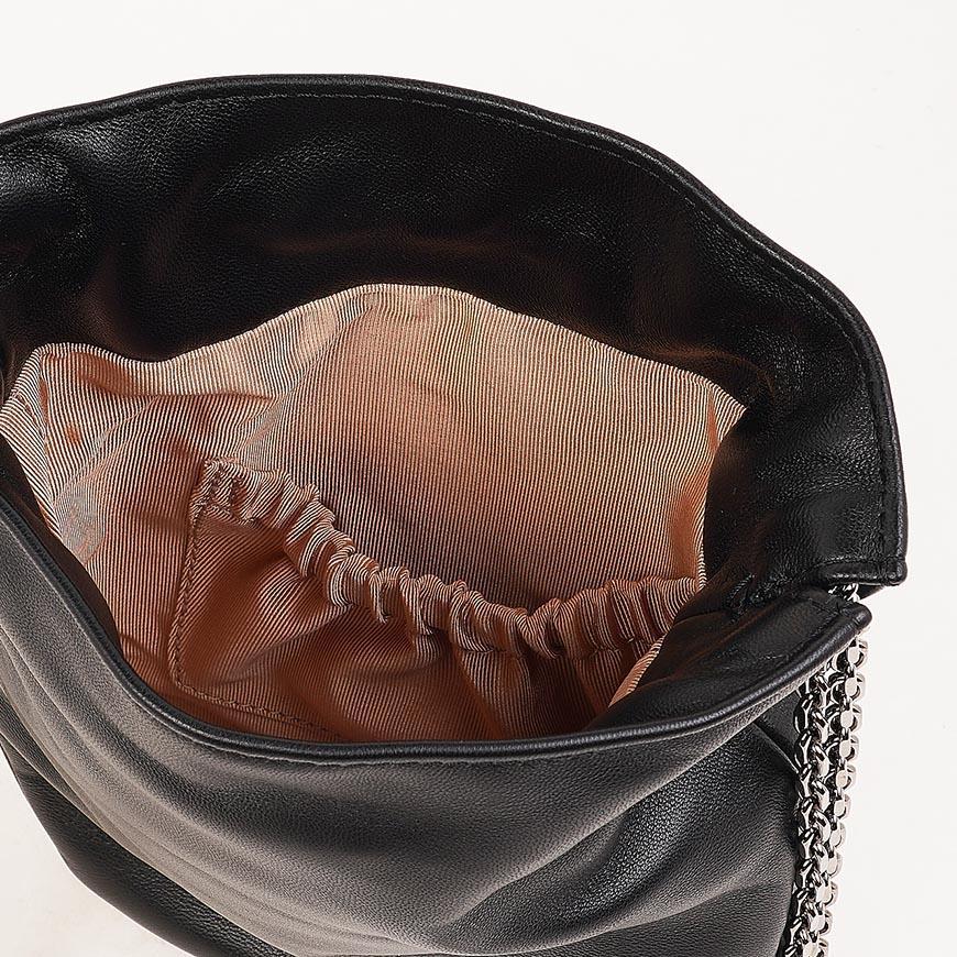 Roger Vivier Women's Pilgrim Mini Black Shoulder Bag