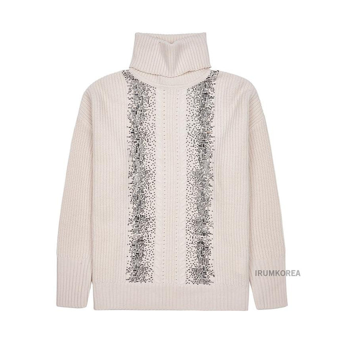Max Mara Women’s High Neck Knit Sweater ORCA 001