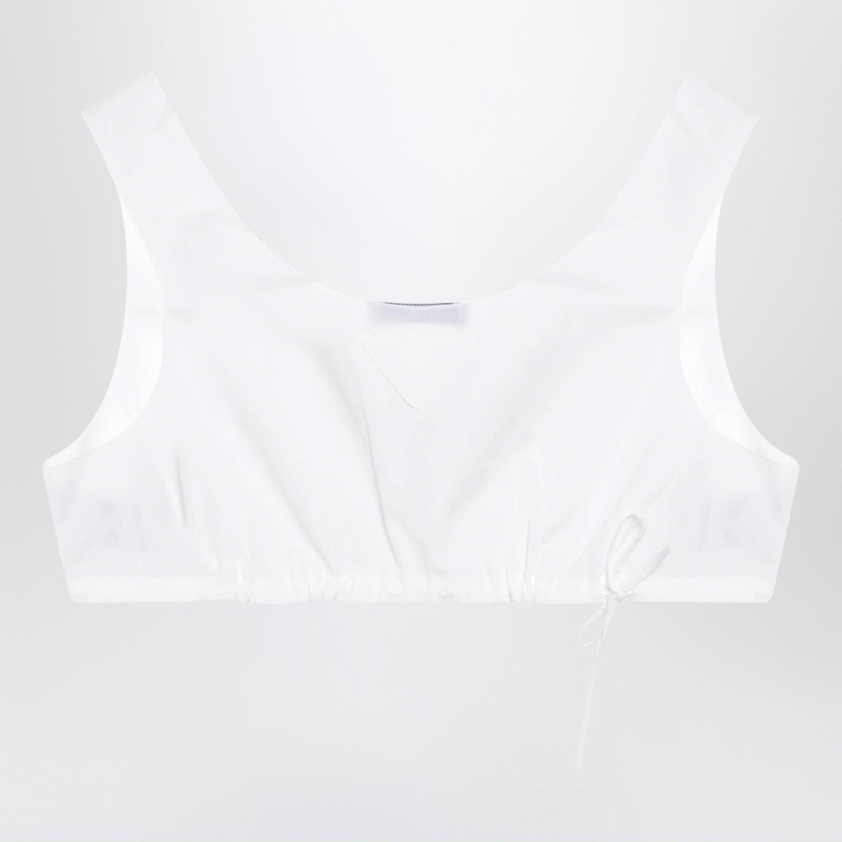 PRADA Black Stretch Tank Top Sleeveless Shirt