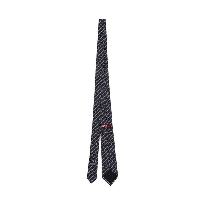 GUCCI Men’s Horsebit Silk Jacquard Tie 835757 4E009 4269