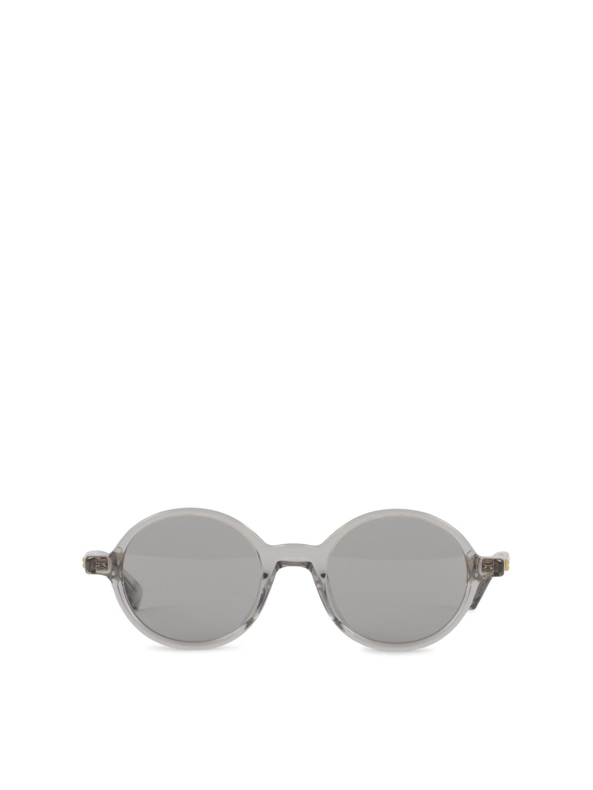 Bottega Veneta Black Acetate Square Sunglasses