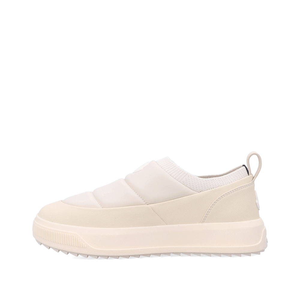 Moncler Beige Slip-On Low-Top Sneakers for Women 4B00020