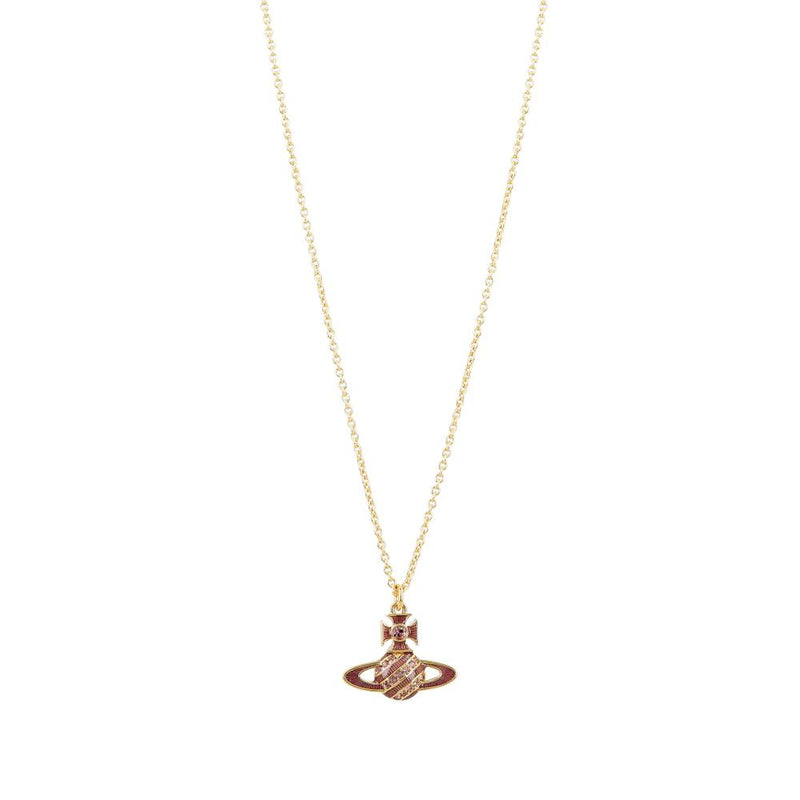 Vivienne Westwood Assist Bas Relief Pendant Necklace for Women 630203FI 02R875