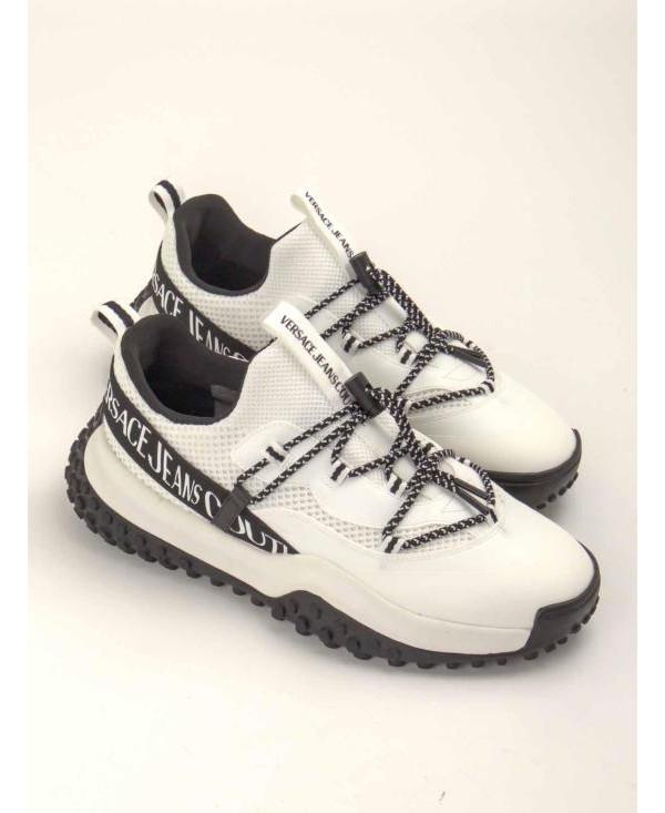 Versace Hyber Logo Low-Top Sneakers 79YA3SN2 ZSD01 003