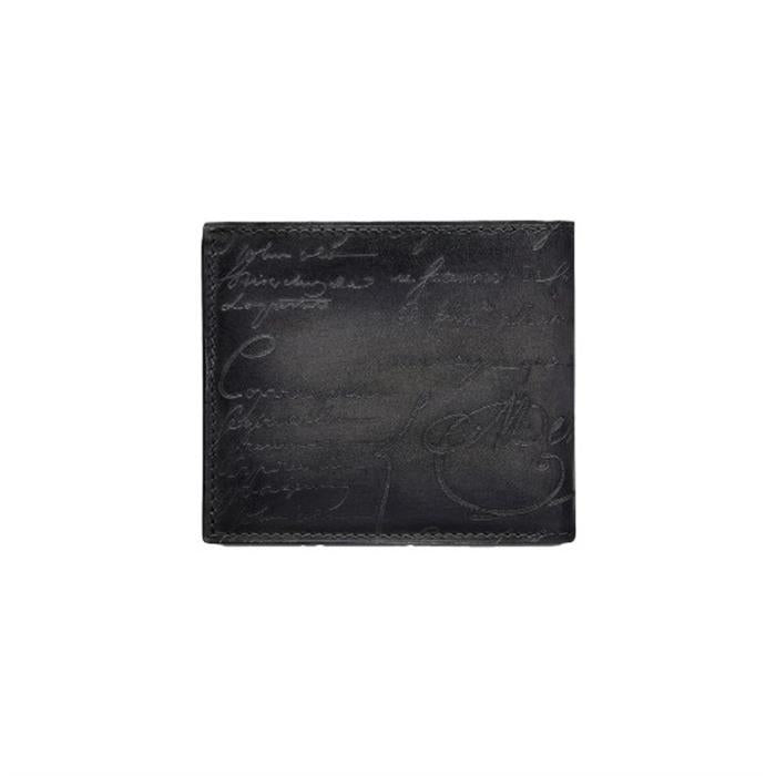 berluti Makore Scritto Leather Bifold Wallet MAKORE NEO JOUR V2