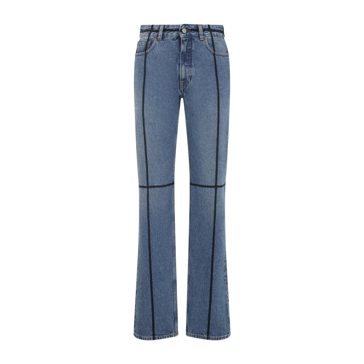 Maison Margiela Blue Denim Jeans Women’s Classic Five-Pocket Pant