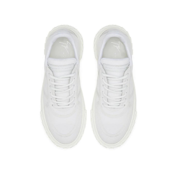Giuseppe Zanotti White Blabber 15th Anniversary Low Top Sneakers