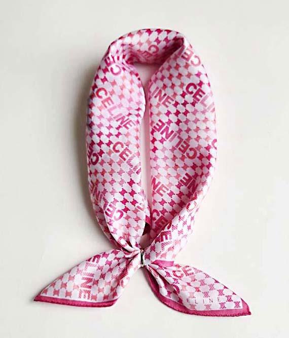 CELINE Petite Scarf Handkerchief Women’s Scarf
