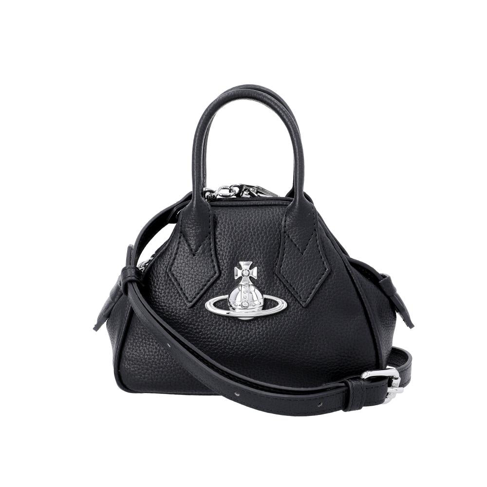 Vivienne Westwood Vegan Bio-Green Grain Mini Top Handle Tote Bag