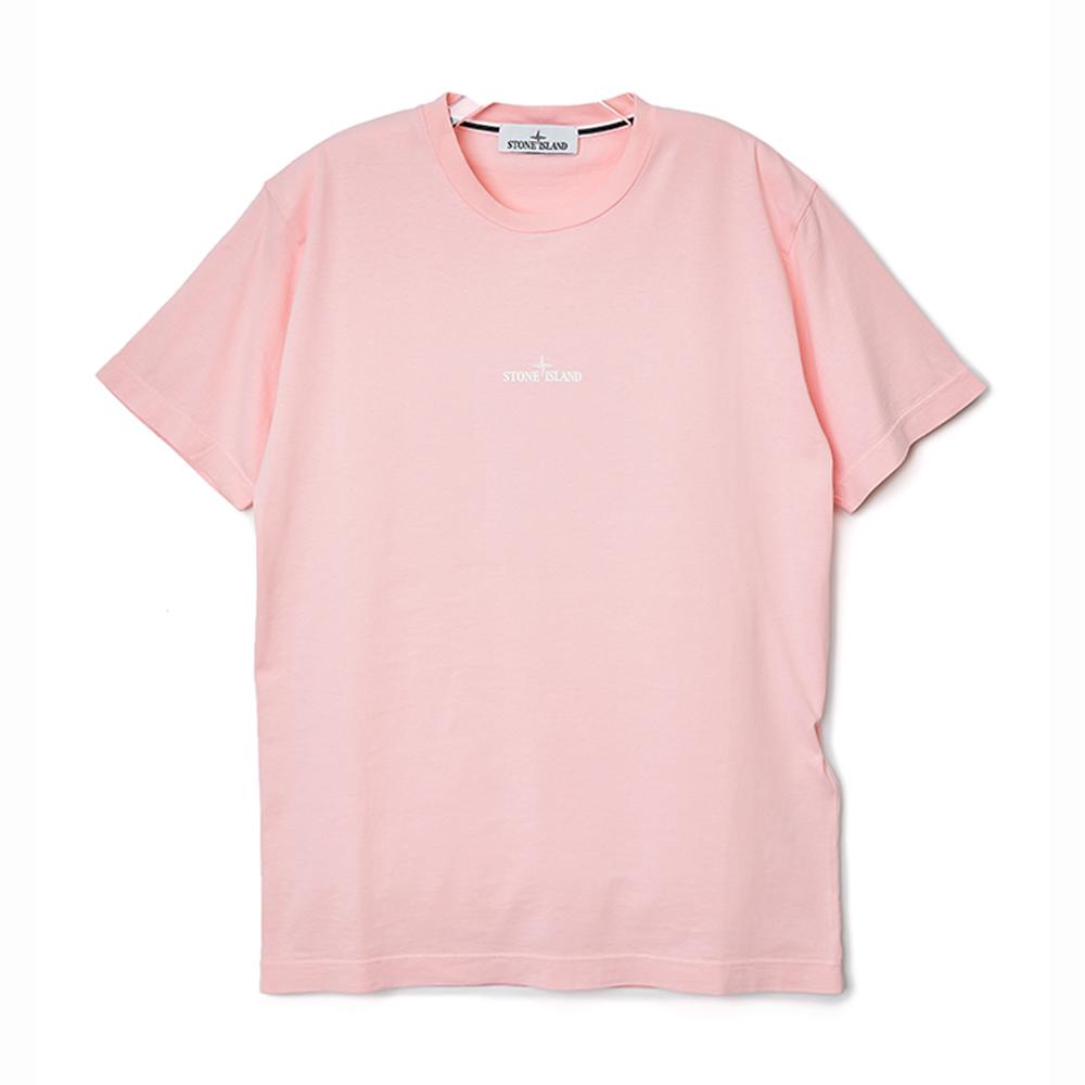 STONE ISLAND Back Logo Short Sleeve T-Shirt