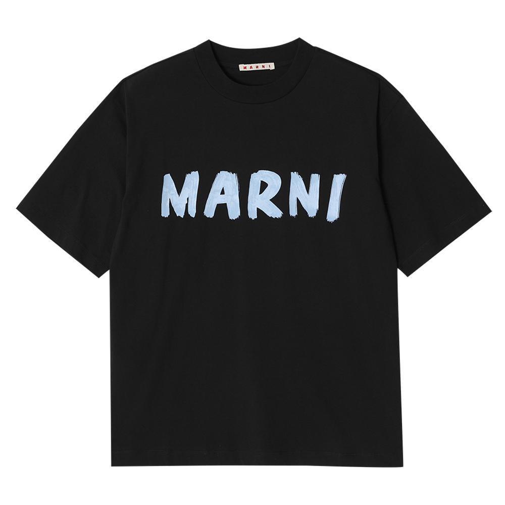 Marni Logo Short Sleeve T-Shirt THJET49EPH USCS11 L2N99