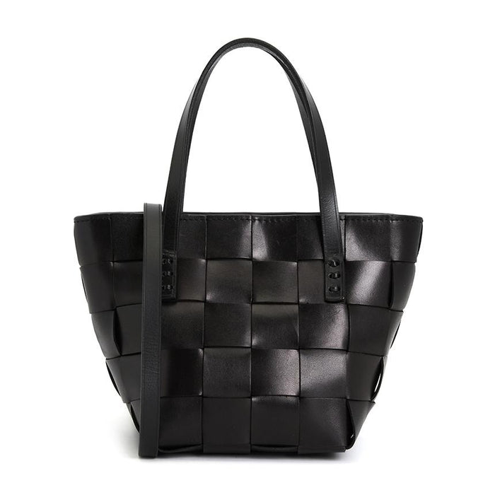 Dragon Diffusion Black Mini Women’s Tote Bag Leather