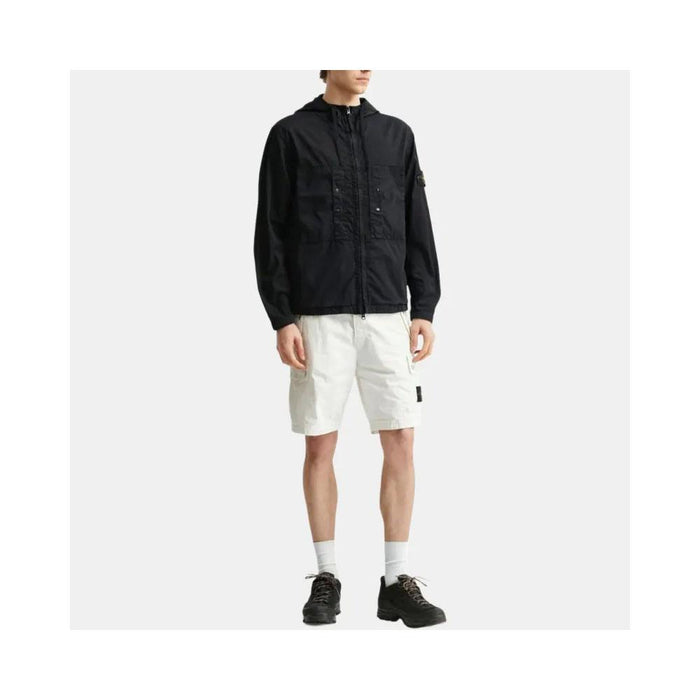 STONE ISLAND Supima Cotton Black Men’s Jacket