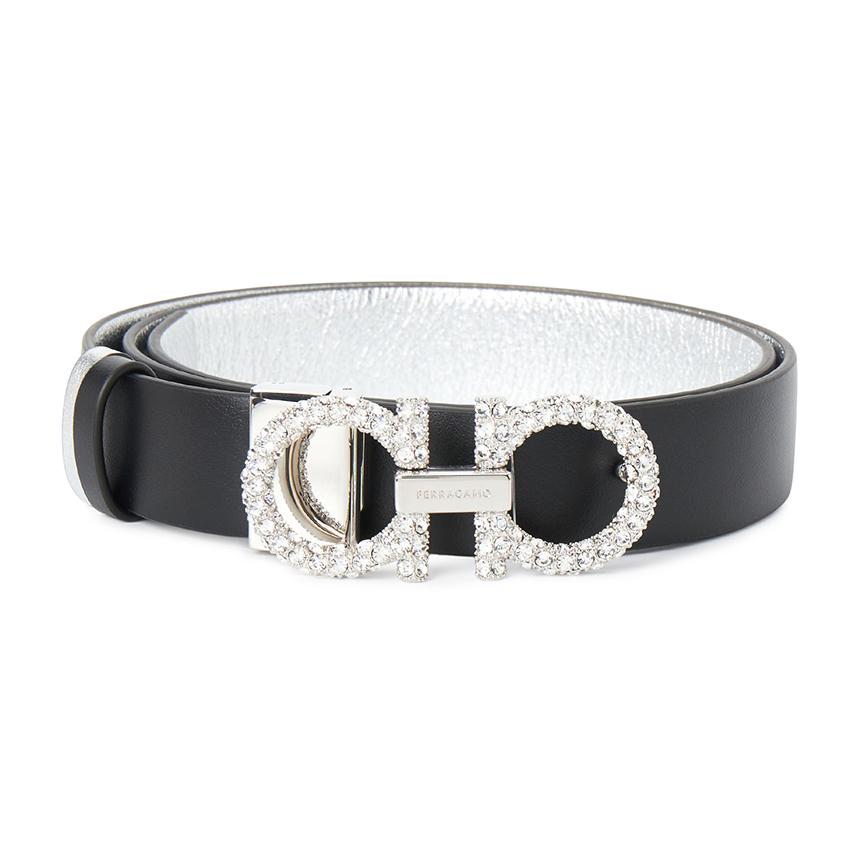 Ferragamo Women’s Reversible Leather Belt Pre-Cut 23B727 0746845