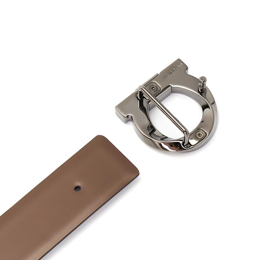 Ferragamo Gancini Reversible Men's Leather Belt 67 0311 002 0770934