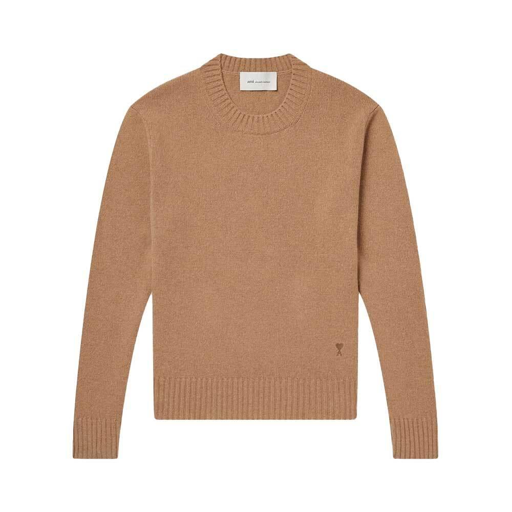 AMI Cashmere Crewneck Sweater for Men