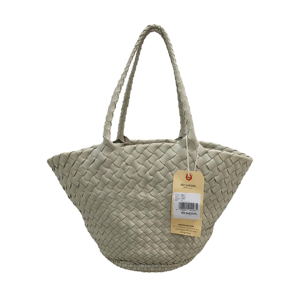 Dragon Diffusion Egola Leather Tote Bag for Women 8026 PEARL