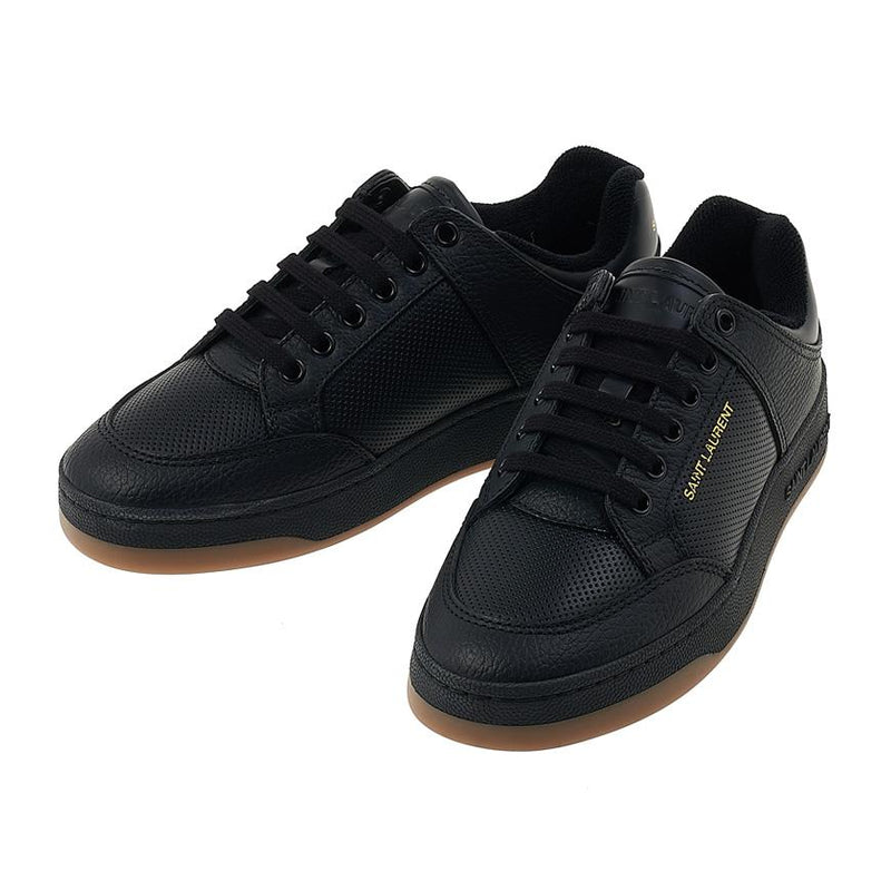 Saint Laurent White Leather Low-Top Sneakers for Women 713602 AAB85 1613