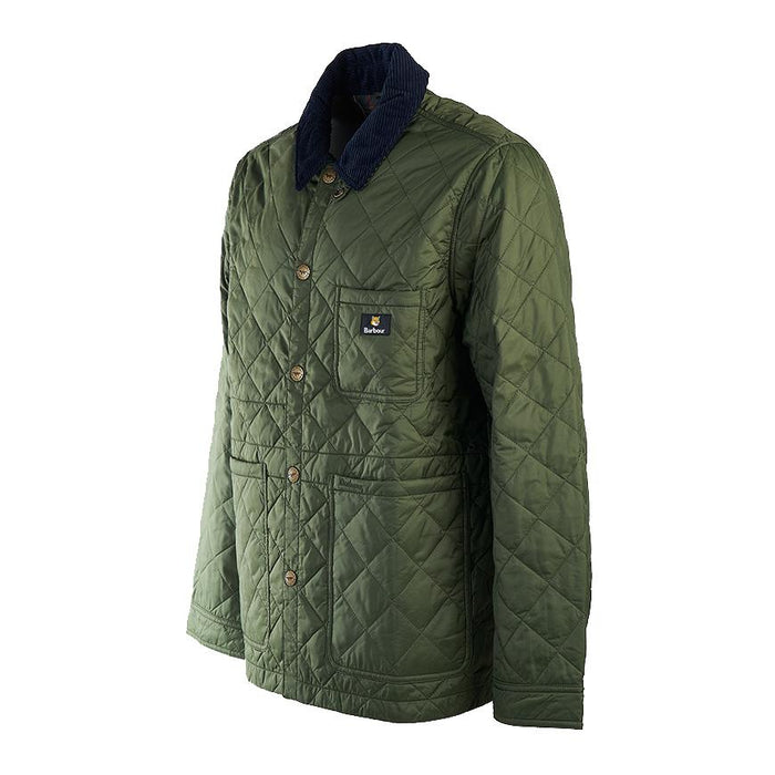 Barbour x Maison Kitsuné Kenning Quilted Jacket for Men MQU1735 GN73