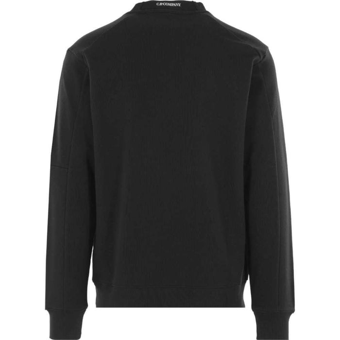 CP Company Lens Patch Black Sweatshirt Unisex