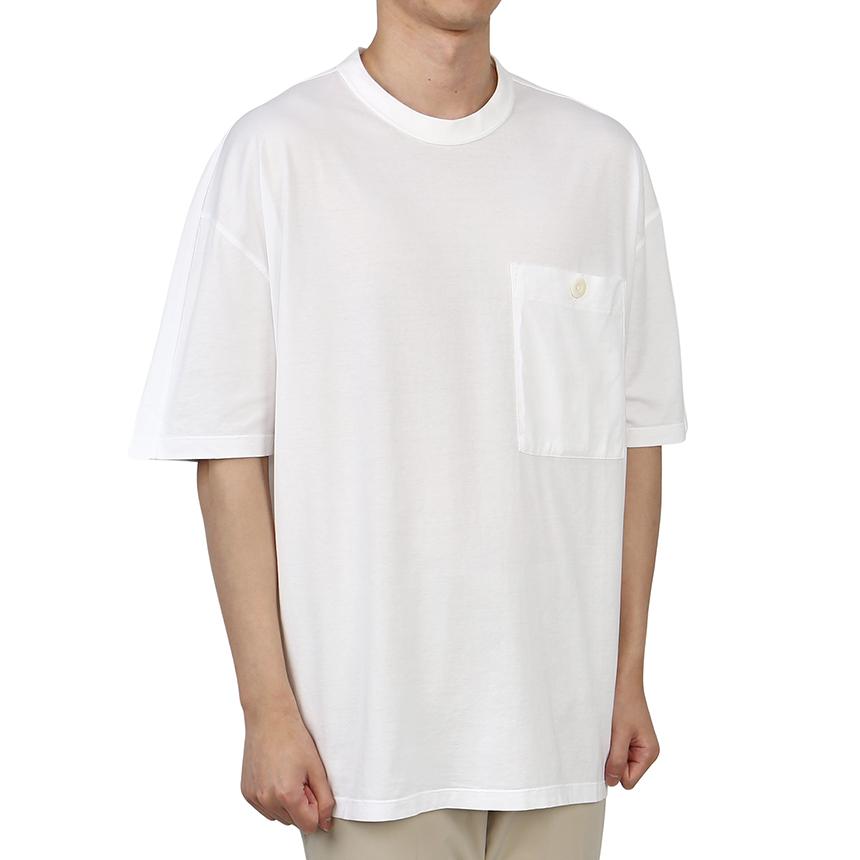 Ten C Men's Short-Sleeve T-Shirt 23CTCUH02089 A06021 100