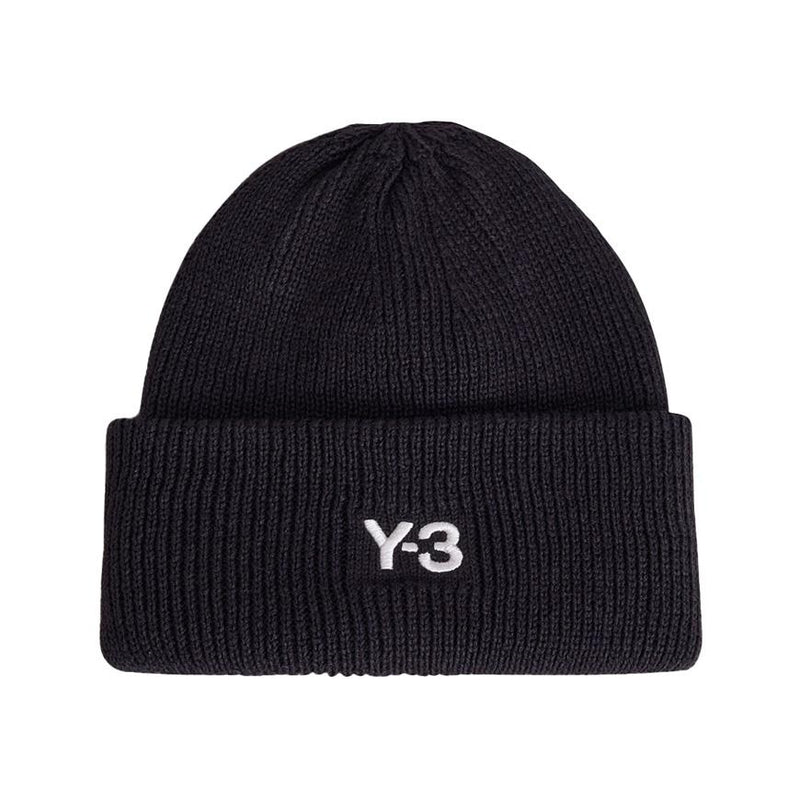 Y-3 Unisex Classic Beanie Cap JW8963 BLACK