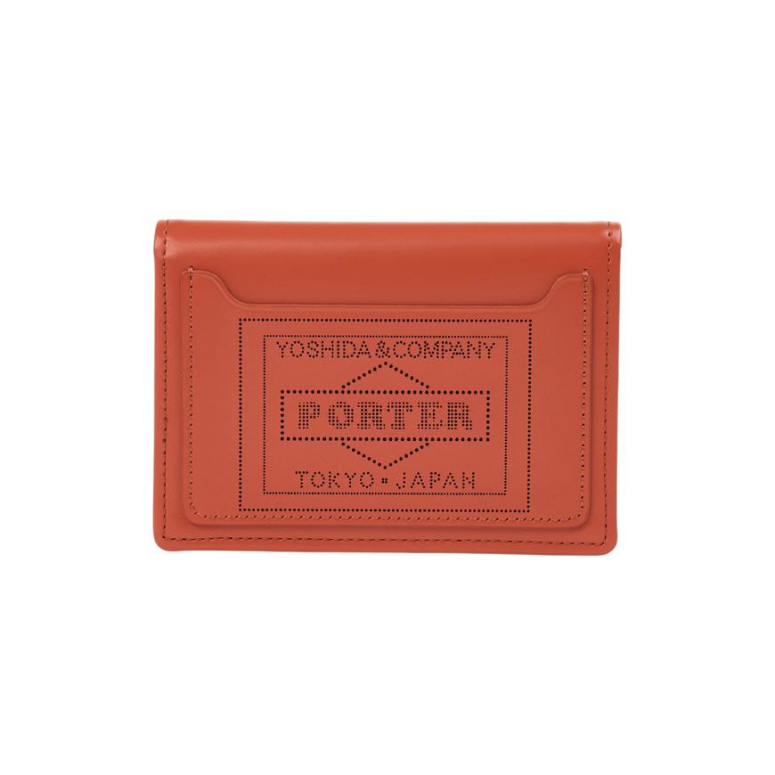 PORTER Unisex PS Glass Card Holder Wallet 384 03043 23