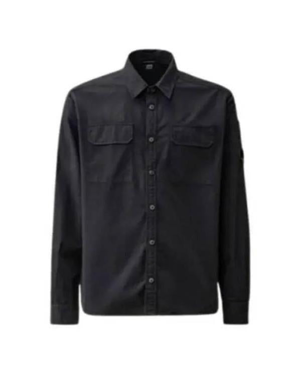 CP Company Organic Gabardine Long Sleeve Shirt