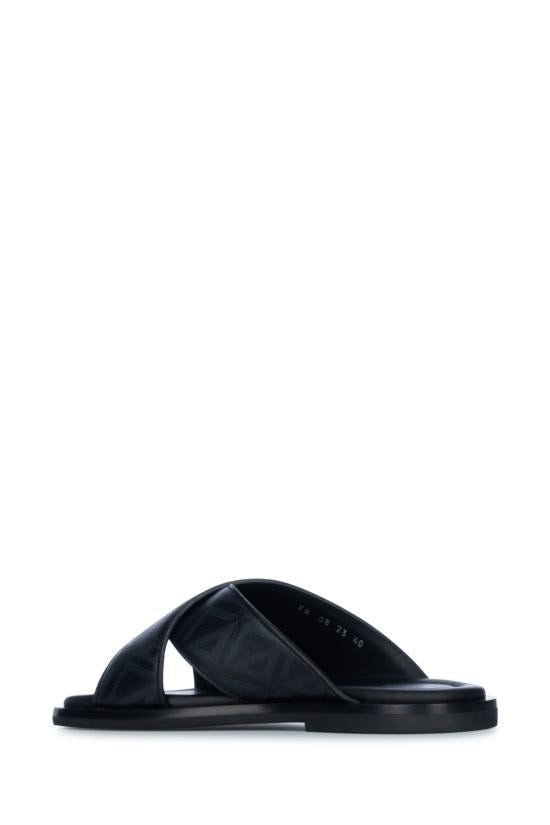 DIOR Black Mule Slippers Sandals 3SA134ZPP900