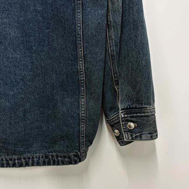 WOOYOUNGMI Blue Denim Pocket Detail Shirt Jacket Unisex W253SH23 981L