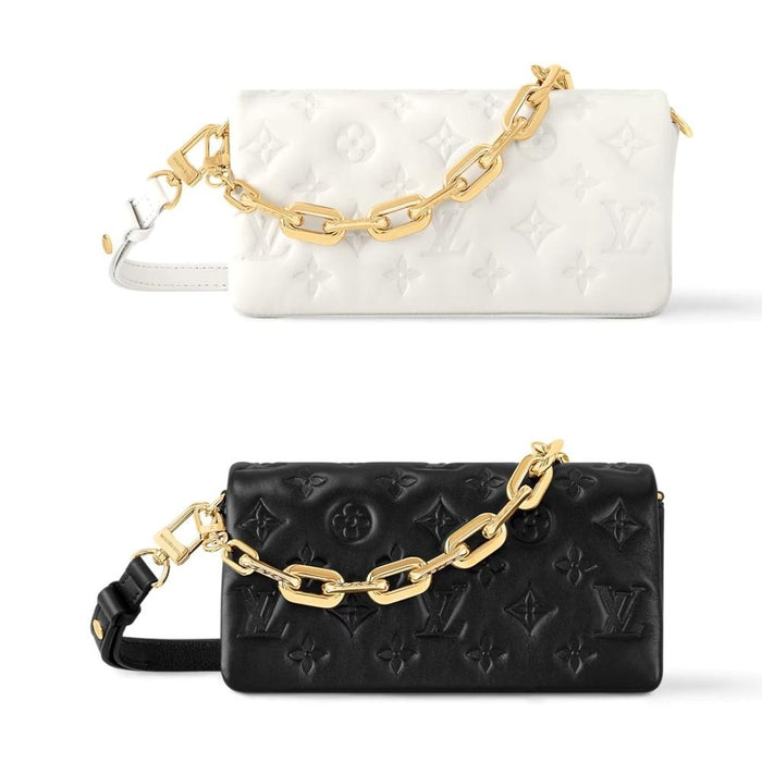 Louis Vuitton Black Pochette Coussin Crossbody Bag Unisex M83359