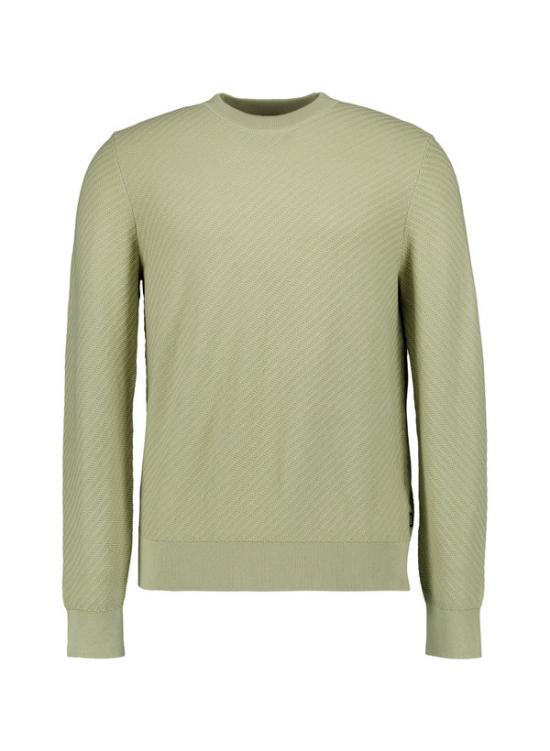 HUGO BOSS Men's Crewneck Knit Sweater 50565565 254 KHAKI DOM