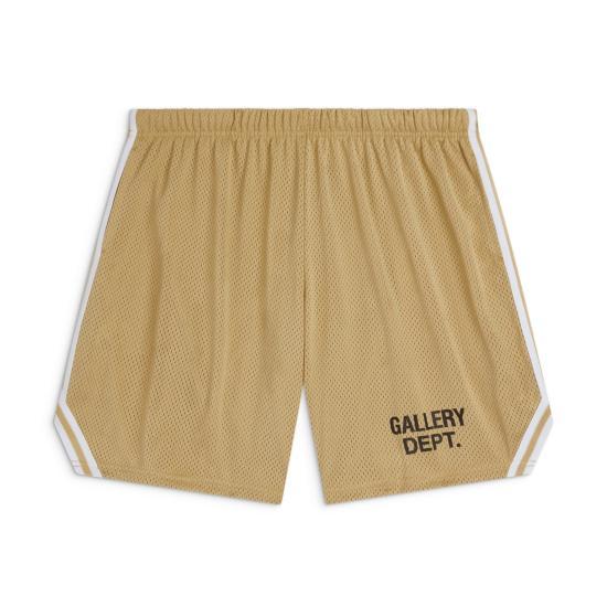 GALLERY DEPT. Khaki Cotton Casual Short Pants for Men VCS5245 KHAKI