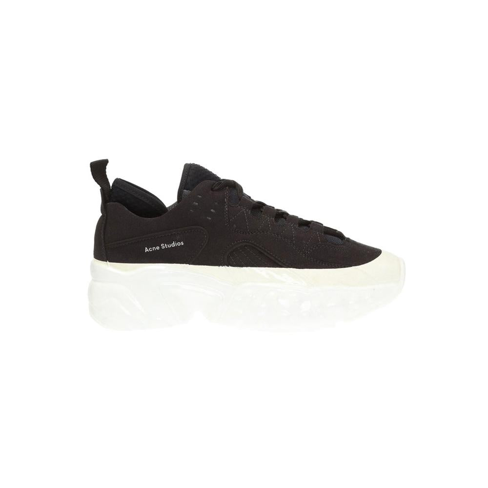 Acne Studios Black White Rockaway Low Top Sneakers
