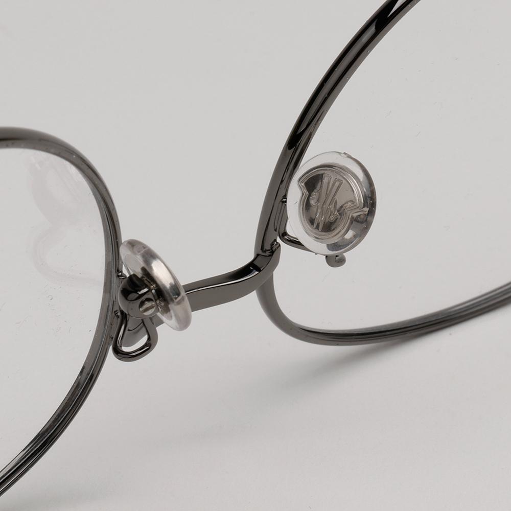 Moncler Round Metal Eyeglass Frame ML5138D 008 Retro Fashion